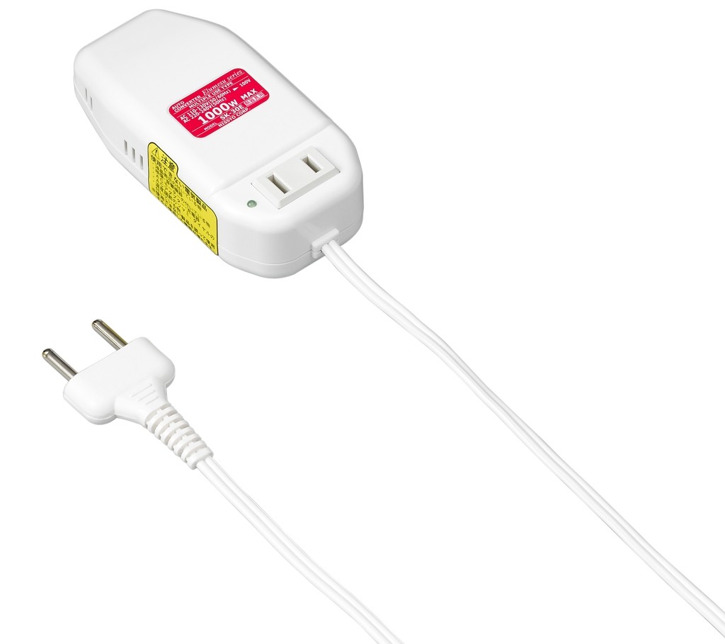 世界中で使える変圧器1000W(Cタイプ) HTDC130240V1000Wの製品画像